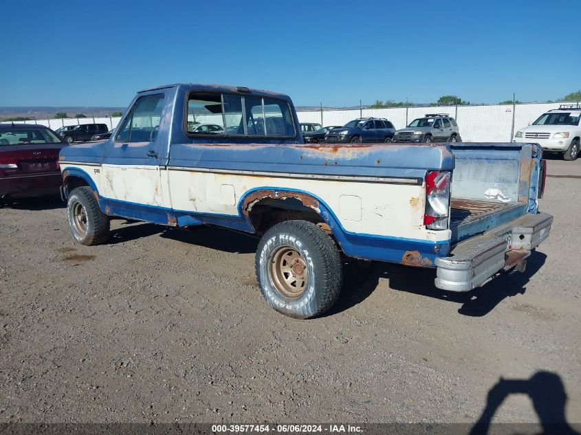 1985 Ford F150 VIN: 1FTEF14N6FPA93462 Lot: 39577454