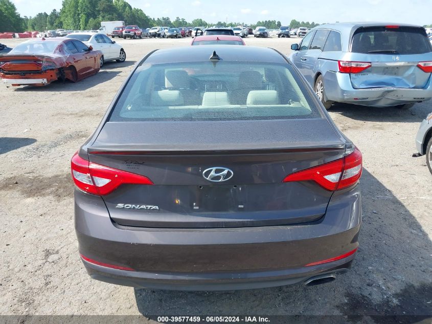 2015 Hyundai Sonata Se VIN: 5NPE24AF3FH092002 Lot: 39577459