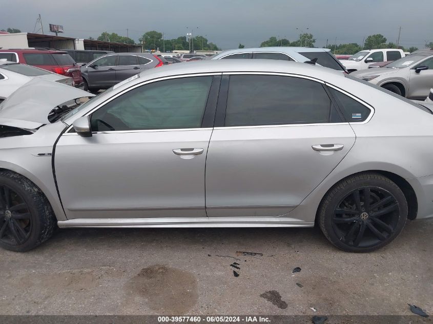 2017 Volkswagen Passat 1.8T R-Line VIN: 1VWDT7A38HC007733 Lot: 39577460