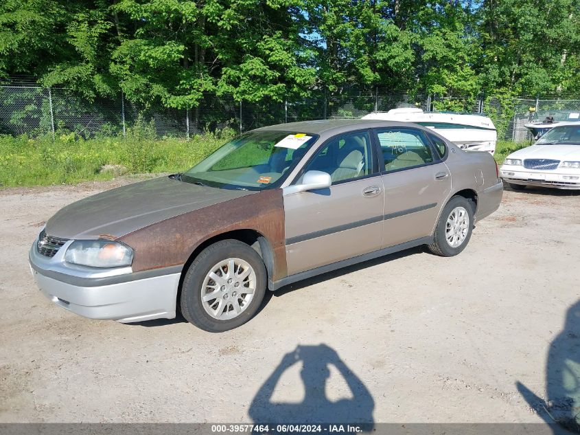 2G1WF55E619165268 | 2001 CHEVROLET IMPALA