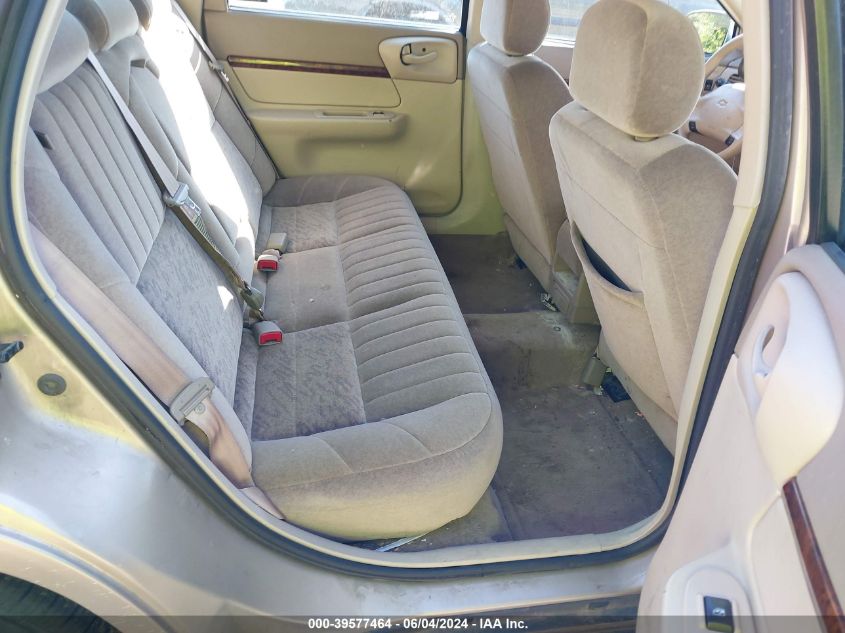 2001 Chevrolet Impala VIN: 2G1WF55E619165268 Lot: 39577464