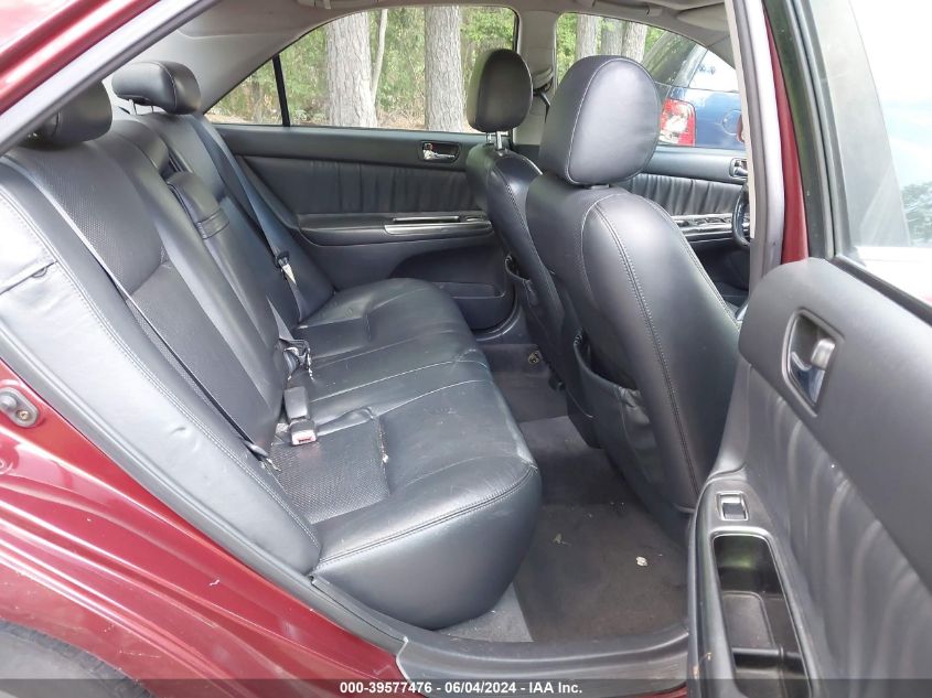 2004 Toyota Camry Se V6 VIN: 4T1BA32K74U502925 Lot: 39577476