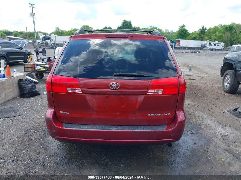 2004 Toyota Sienna Xle VIN: 5TDZA22C44S215164 Lot: 39577483