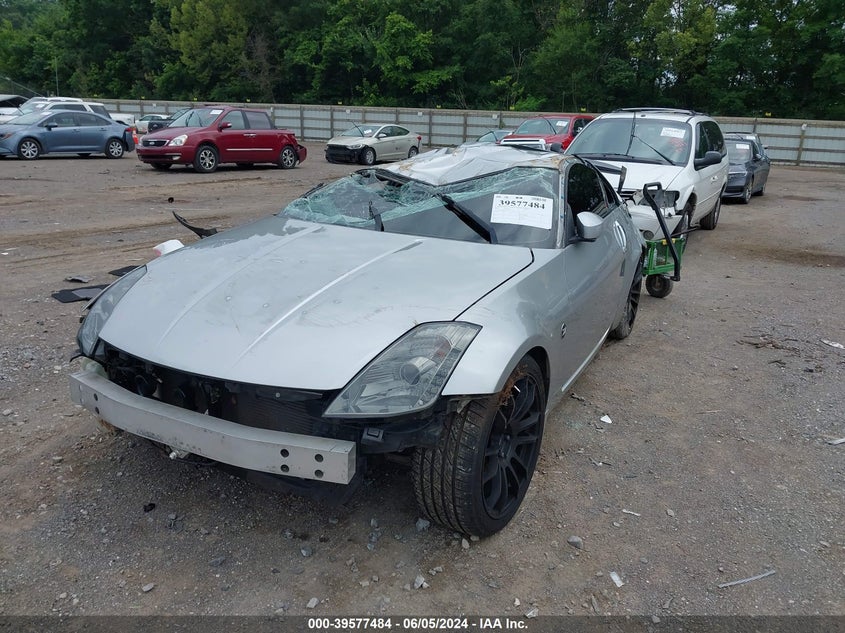 2004 Nissan 350Z VIN: JN1AZ34D94T150558 Lot: 39577484