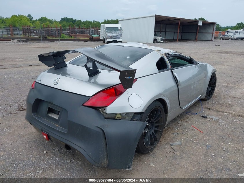 2004 Nissan 350Z VIN: JN1AZ34D94T150558 Lot: 39577484
