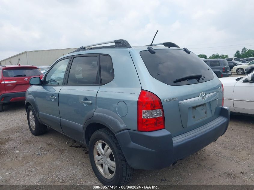 2008 Hyundai Tucson Limited V6/Se VIN: KM8JN12D98U891448 Lot: 39577491