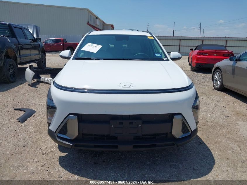 2024 Hyundai Kona Sel VIN: KM8HBCAB9RU125899 Lot: 39577497