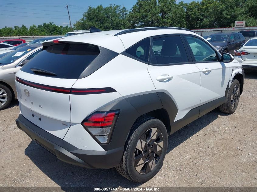 2024 Hyundai Kona Sel VIN: KM8HBCAB9RU125899 Lot: 39577497