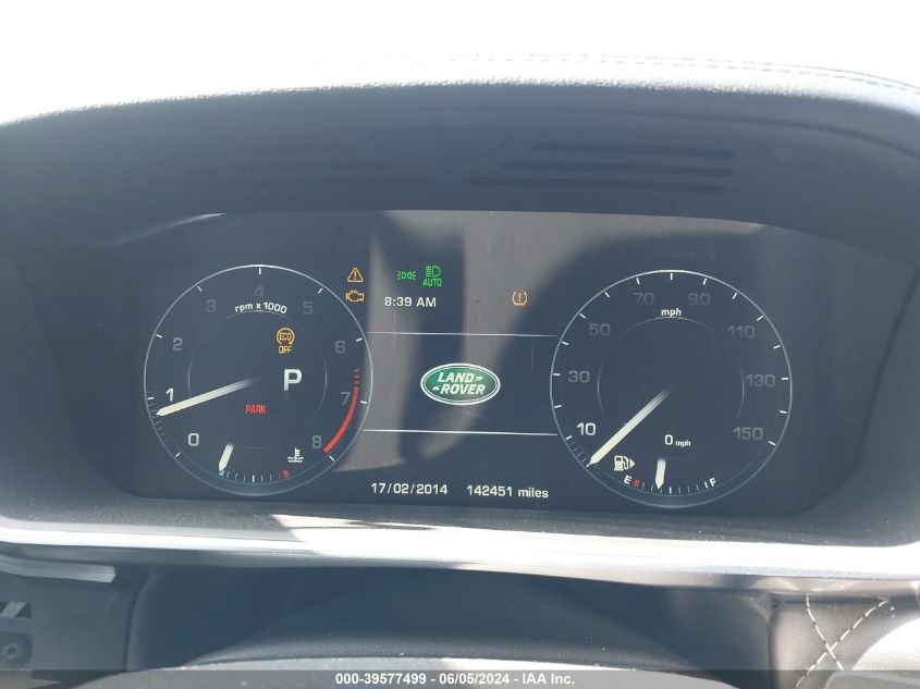 2014 Land Rover Range Rover 3.0L V6 Supercharged Hse VIN: SALGS2WF2EA138973 Lot: 39577499
