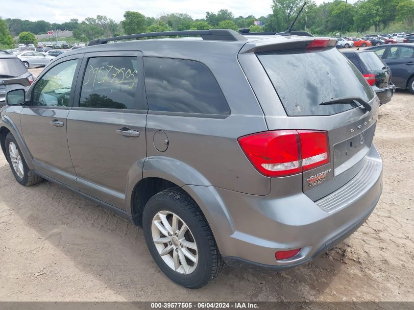 2013 Dodge Journey Sxt VIN: 3C4PDDBGXDT631609 Lot: 39577505