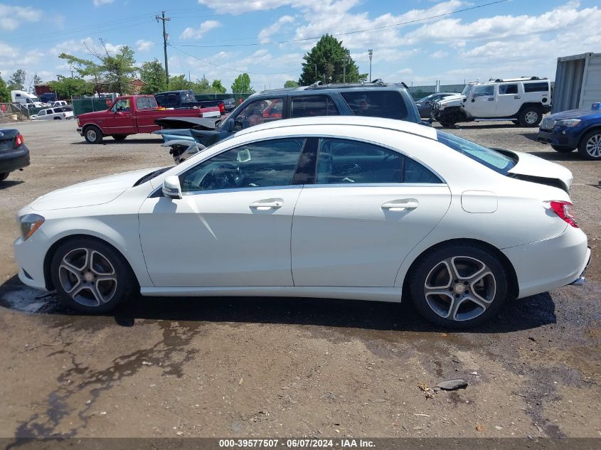 2014 Mercedes-Benz Cla 250 VIN: WDDSJ4EB1EN105878 Lot: 39577507