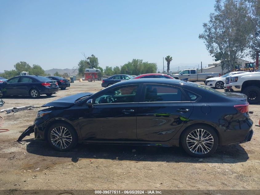 2022 Kia Forte Gt-Line VIN: 3KPF54AD5NE473654 Lot: 39577511