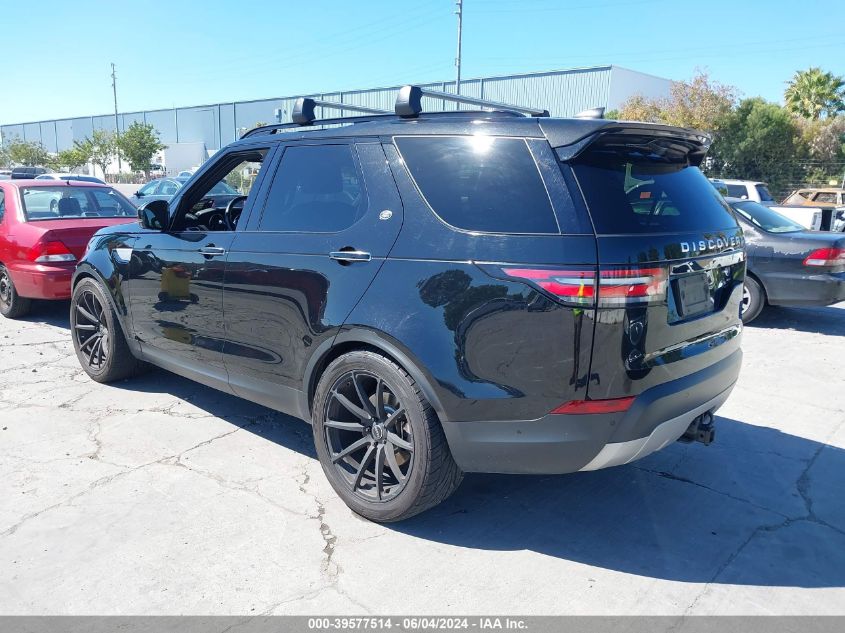 2017 Land Rover Discovery Hse Luxury VIN: SALRHBBK4HA016369 Lot: 39577514