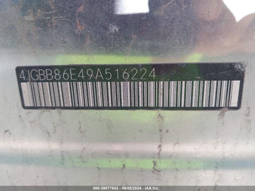 2009 Mercedes-Benz Ml 350 4Matic VIN: 4JGBB86E49A516224 Lot: 39577543