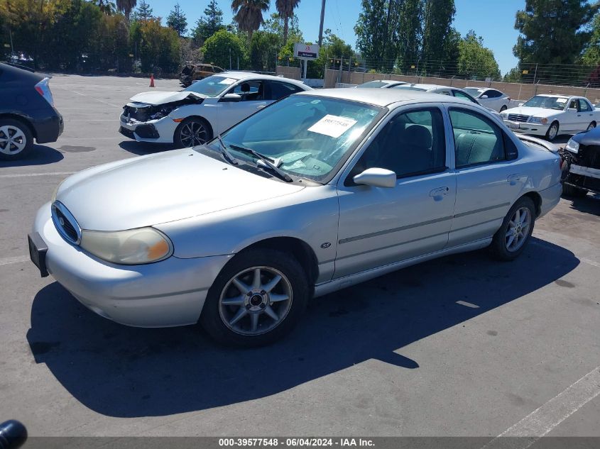 1999 Ford Contour Se VIN: 1FAFP66L6XK104815 Lot: 39577548