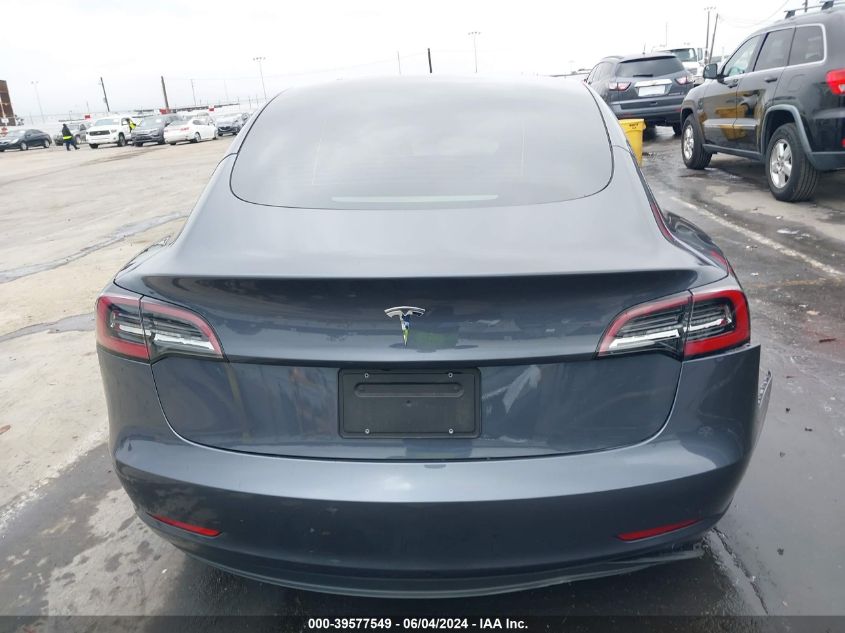 2023 Tesla Model 3 Rear-Wheel Drive VIN: 5YJ3E1EA6PF571543 Lot: 39577549