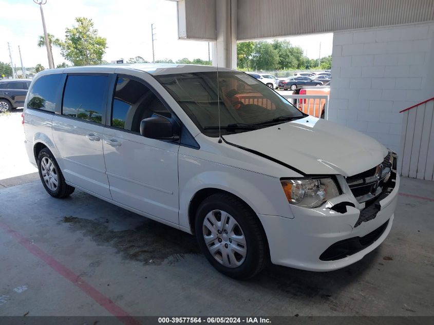 2015 Dodge Grand Caravan Se VIN: 2C4RDGBG5FR643523 Lot: 39577564