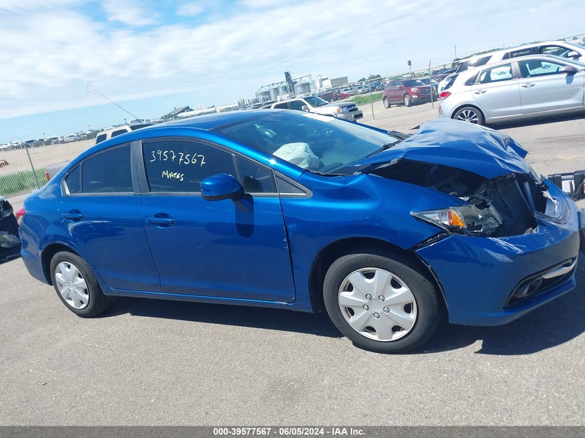 2013 Honda Civic Ex-L VIN: 2HGFB2F99DH508220 Lot: 39577567