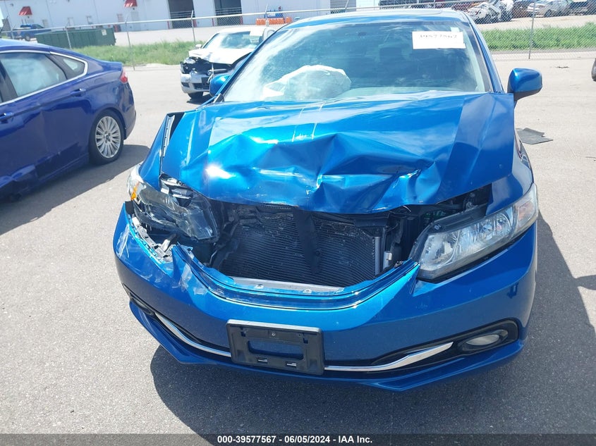 2013 Honda Civic Ex-L VIN: 2HGFB2F99DH508220 Lot: 39577567