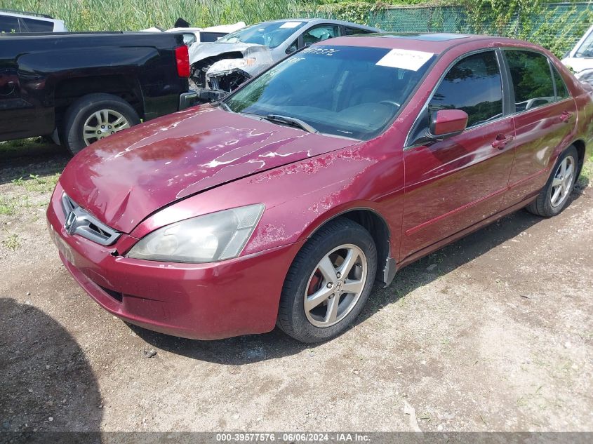 2005 Honda Accord 2.4 Ex VIN: 1HGCM55885A044070 Lot: 39577576
