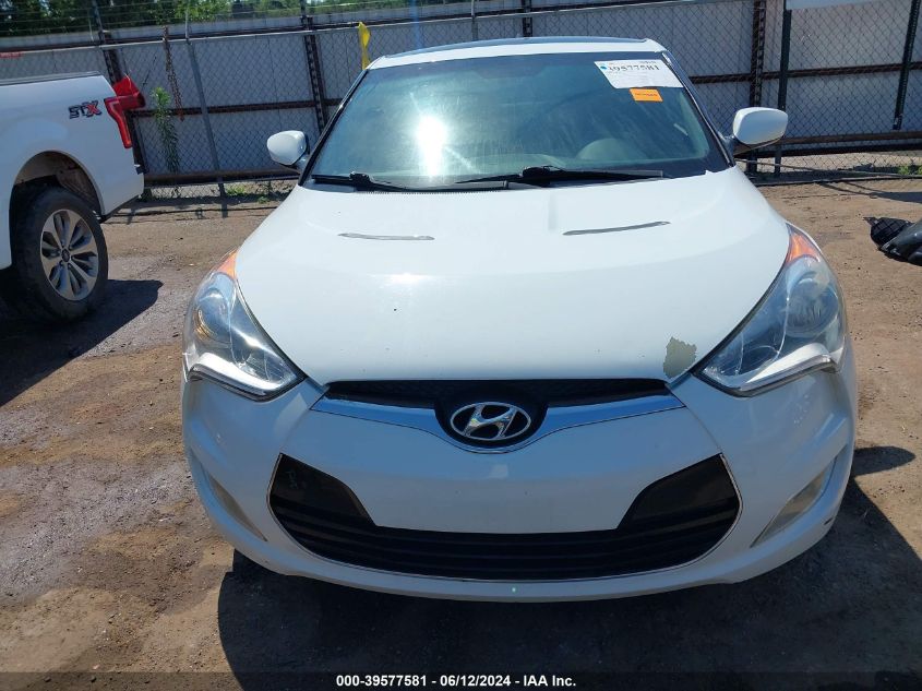 2015 Hyundai Veloster VIN: KMHTC6AD8FU237843 Lot: 39577581