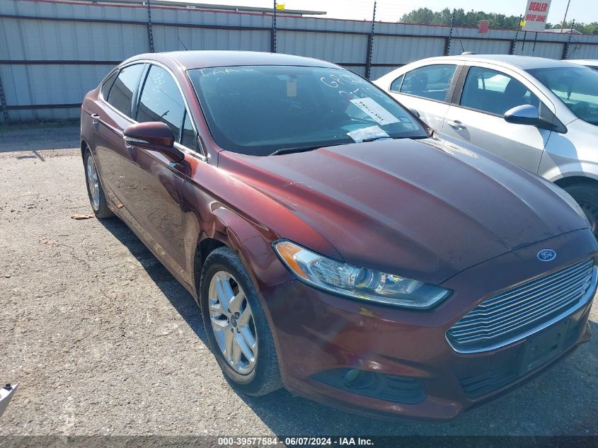 2016 Ford Fusion Se VIN: 3FA6P0HD9GR260510 Lot: 39577584