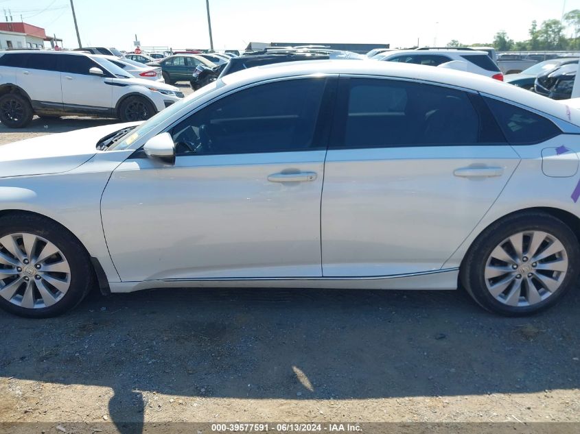 2022 Honda Accord Ex-L VIN: 1HGCV1F59NA011864 Lot: 39577591