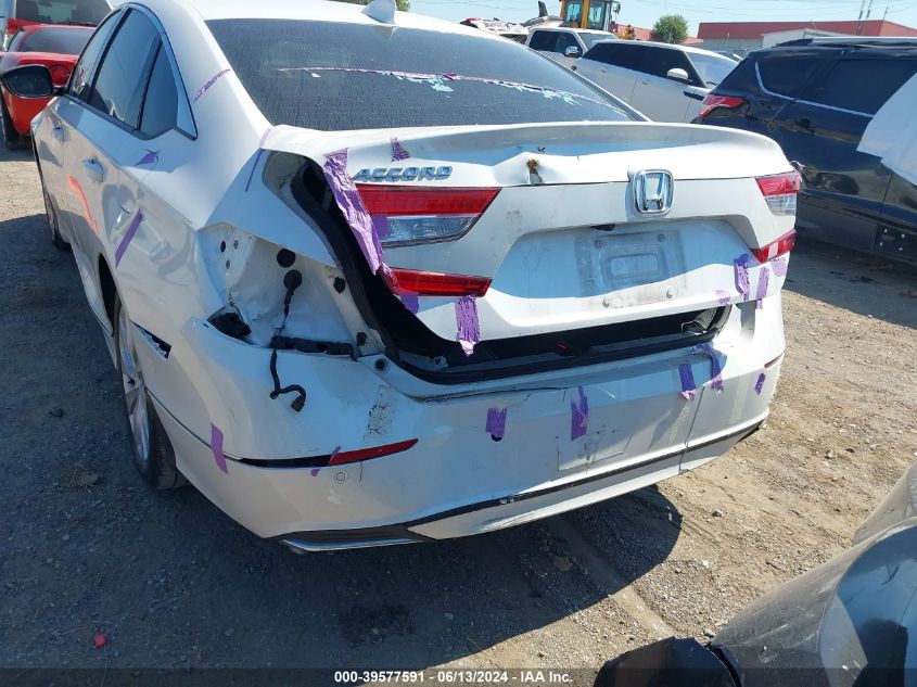 2022 Honda Accord Ex-L VIN: 1HGCV1F59NA011864 Lot: 39577591