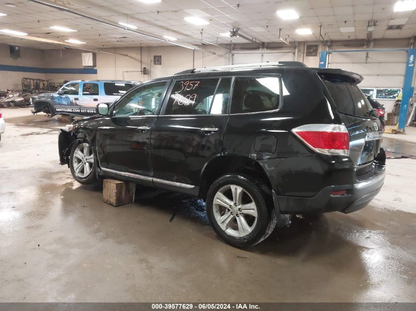 5TDDK3EH4BS062531 2011 Toyota Highlander Limited V6