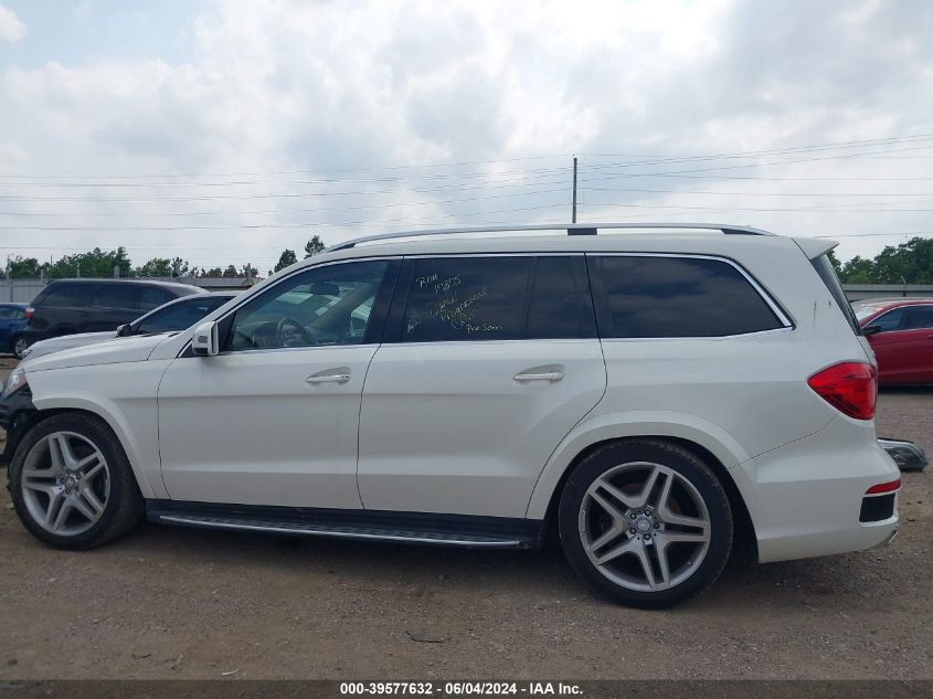 2013 Mercedes-Benz Gl 550 4Matic VIN: 4JGDF7DE4DA167312 Lot: 39577632