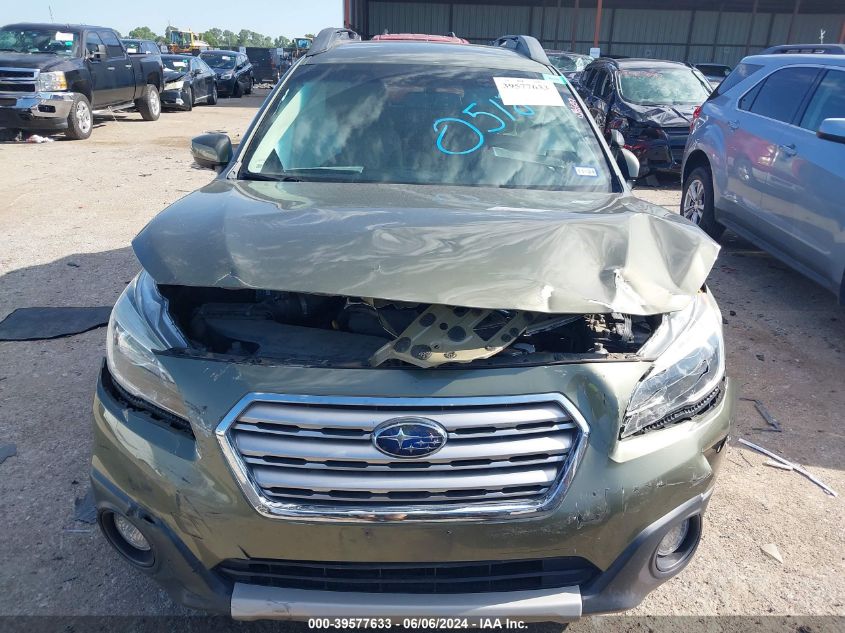 2016 Subaru Outback 2.5I Limited VIN: 4S4BSBJC5G3260518 Lot: 39577633