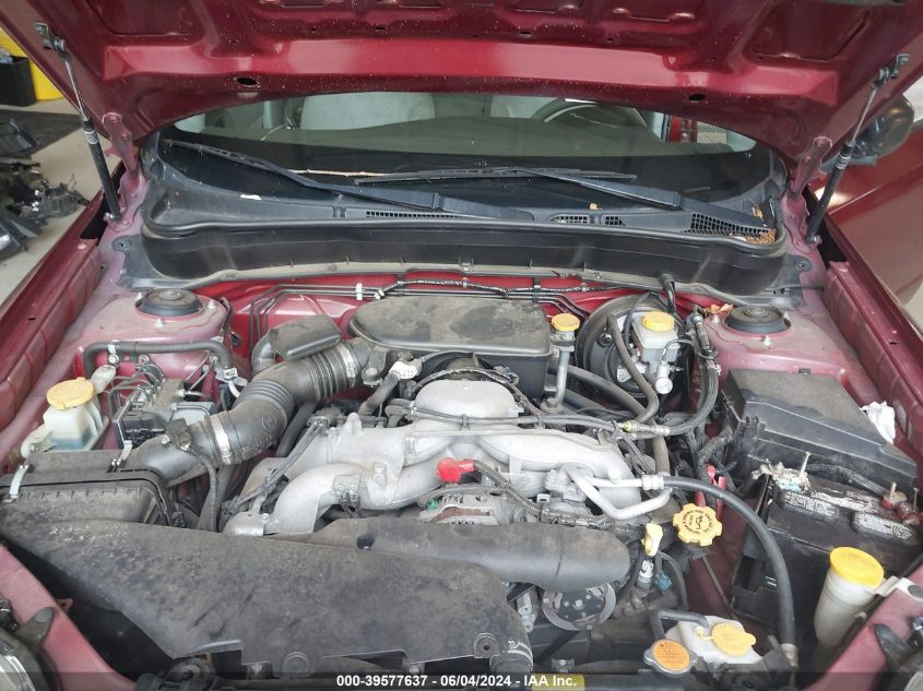 2010 Subaru Forester 2.5X VIN: JF2SH6AC8AG761205 Lot: 39577637