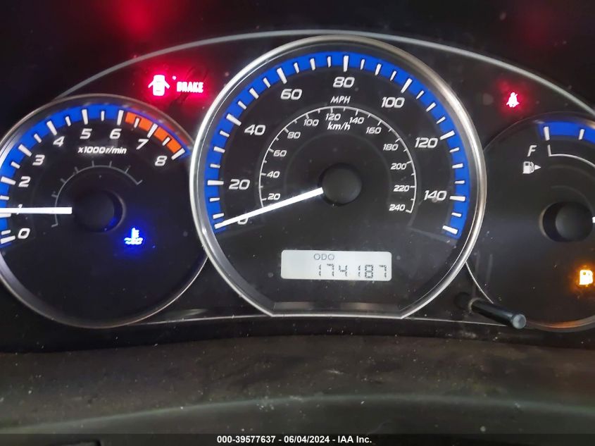 2010 Subaru Forester 2.5X VIN: JF2SH6AC8AG761205 Lot: 39577637