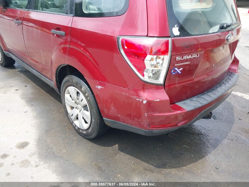 2010 Subaru Forester 2.5X VIN: JF2SH6AC8AG761205 Lot: 39577637