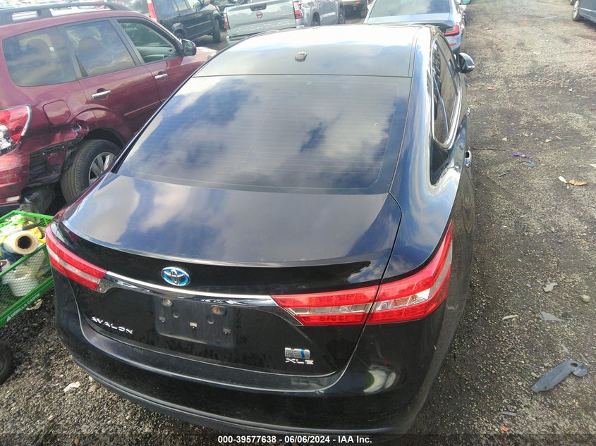 4T1BD1EB1EU033839 2014 Toyota Avalon Hybrid Xle Touring