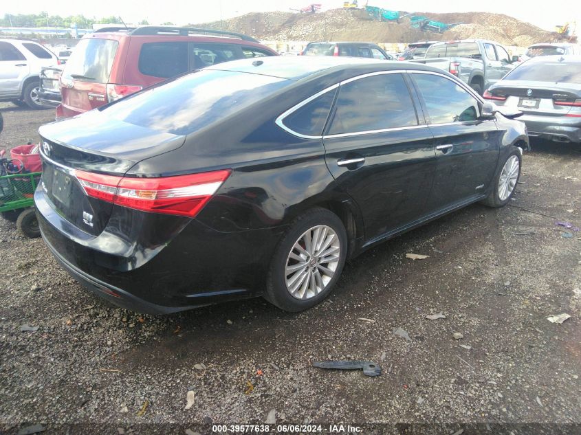 4T1BD1EB1EU033839 2014 Toyota Avalon Hybrid Xle Touring