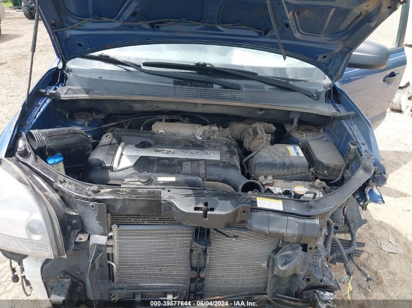 2006 Hyundai Tucson Gl VIN: KM8JM12B46U359247 Lot: 39577644