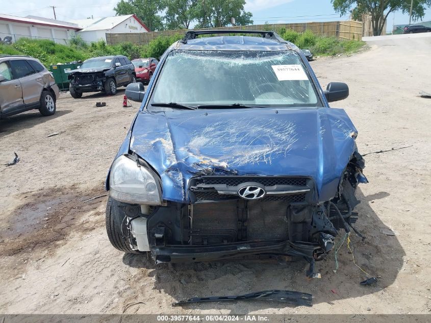 2006 Hyundai Tucson Gl VIN: KM8JM12B46U359247 Lot: 39577644