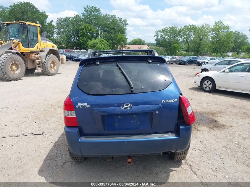 2006 Hyundai Tucson Gl VIN: KM8JM12B46U359247 Lot: 39577644