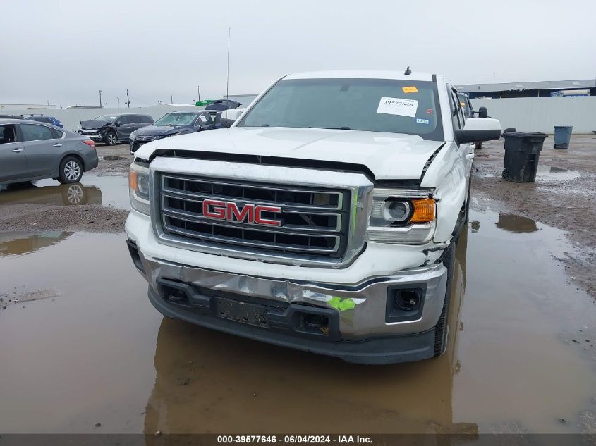 2014 GMC Sierra 1500 Sle VIN: 3GTU2UEC8EG406455 Lot: 39577646