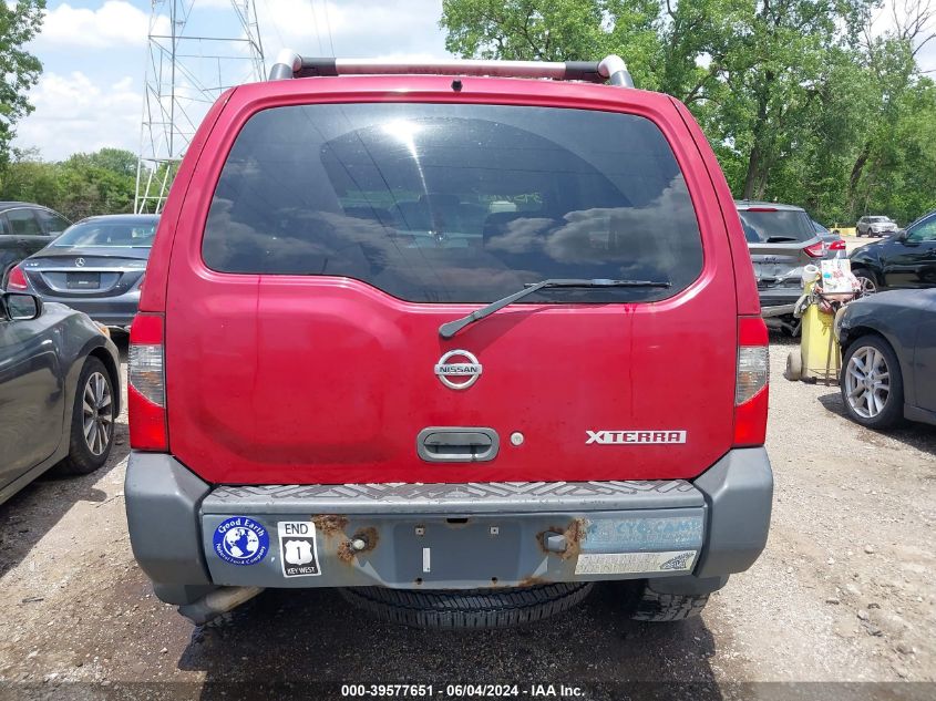 2003 Nissan Xterra Xe VIN: 5N1ED28Y13C667433 Lot: 39577651