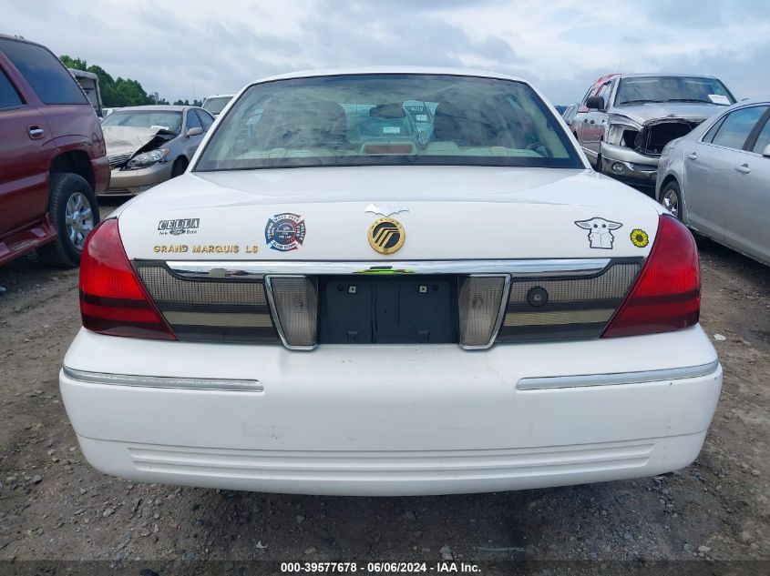 2006 Mercury Grand Marquis Ls VIN: 2MEHM75V06X620862 Lot: 39577678