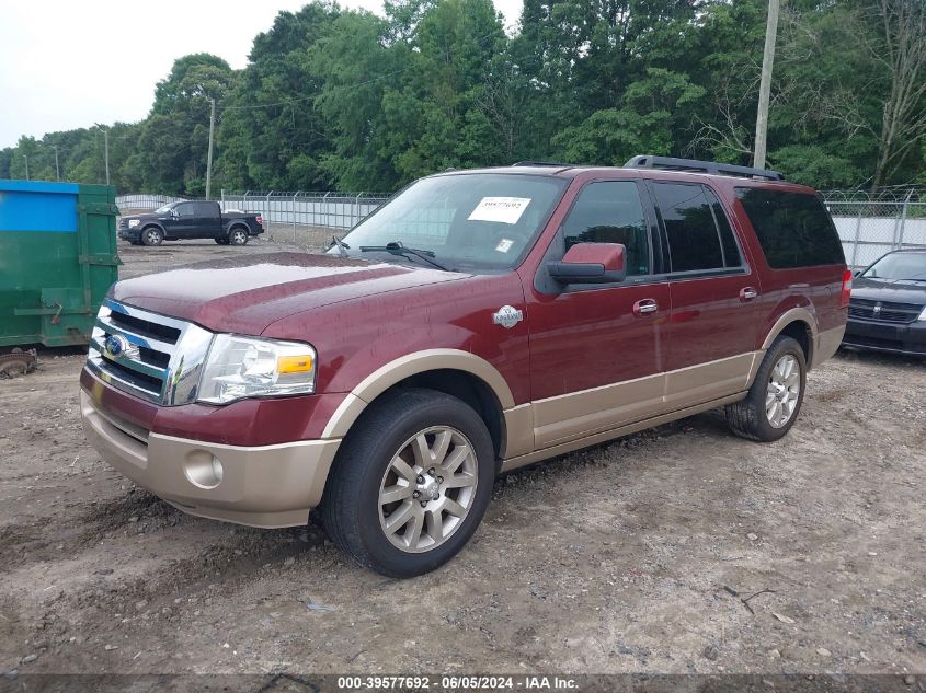 2012 Ford Expedition El Xlt/El King Ranch VIN: 1FMJK1H57CEF41490 Lot: 39577692