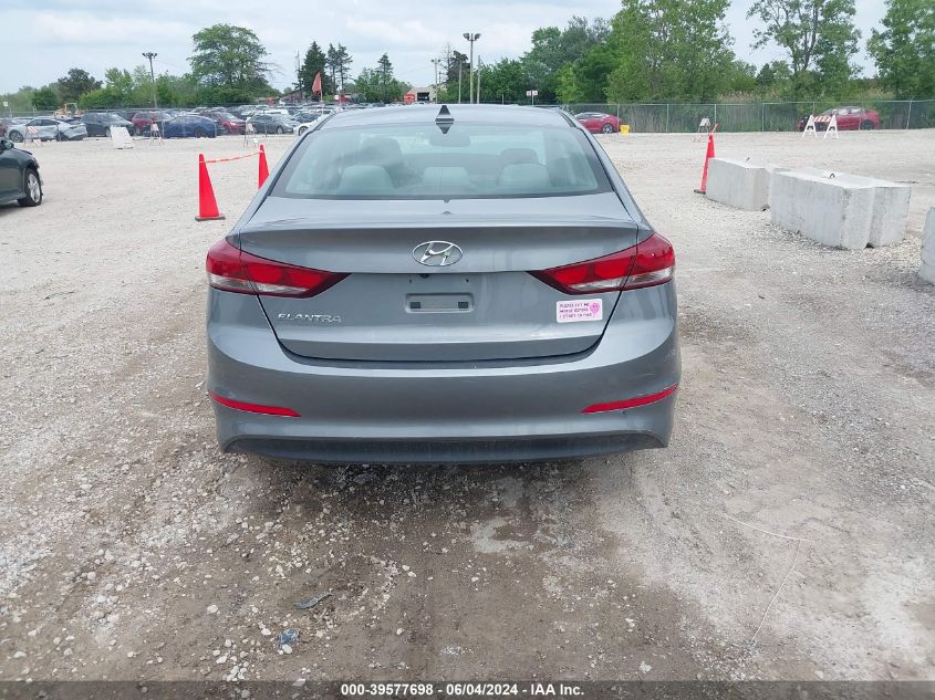 2018 HYUNDAI ELANTRA VALUE EDITION - KMHD84LF7JU589300