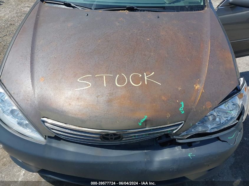 2005 Toyota Camry Xle VIN: 4T1BE30K55U542560 Lot: 39577724