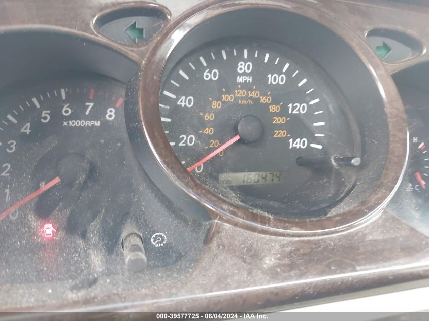 2003 Toyota Highlander Limited V6 VIN: JTEHF21AX30144840 Lot: 39577725