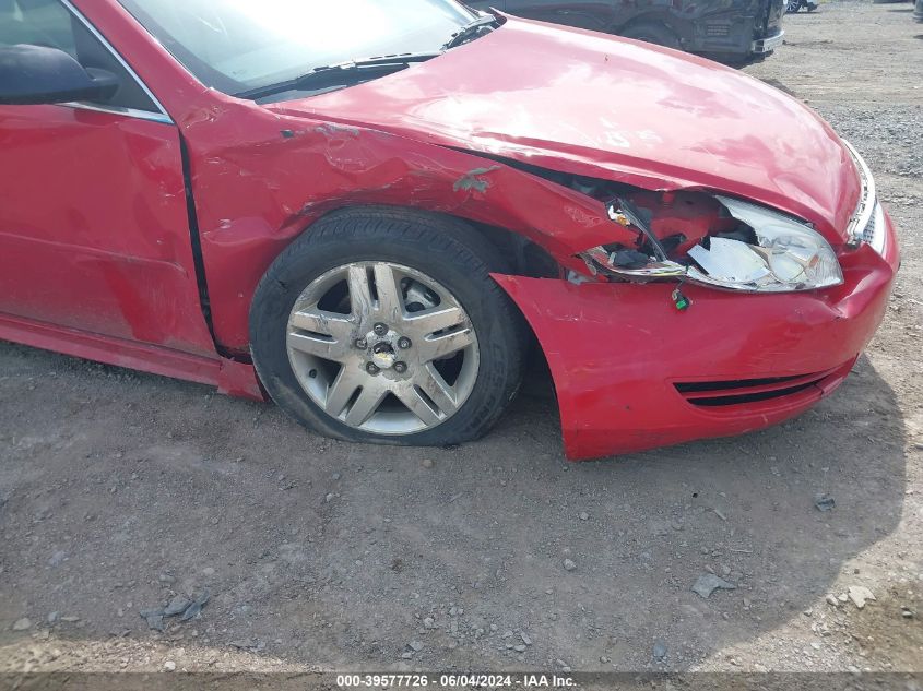 2013 Chevrolet Impala Lt VIN: 2G1WG5E30D1209764 Lot: 39577726