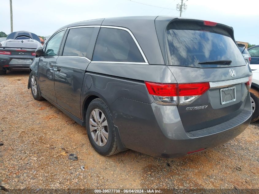 2014 Honda Odyssey Ex-L VIN: 5FNRL5H67EB088123 Lot: 39577730