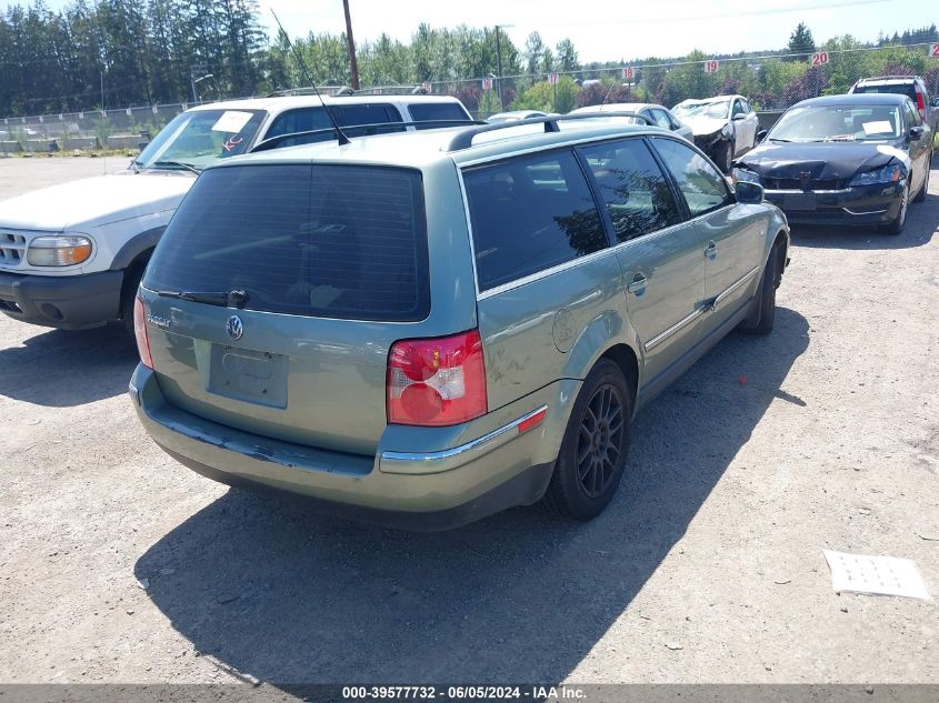 2003 Volkswagen Passat Gls VIN: WVWVD63B53E086293 Lot: 39577732