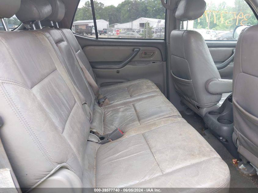 2002 Toyota Sequoia Sr5 V8 VIN: 5TDBT44A42S115582 Lot: 39577740